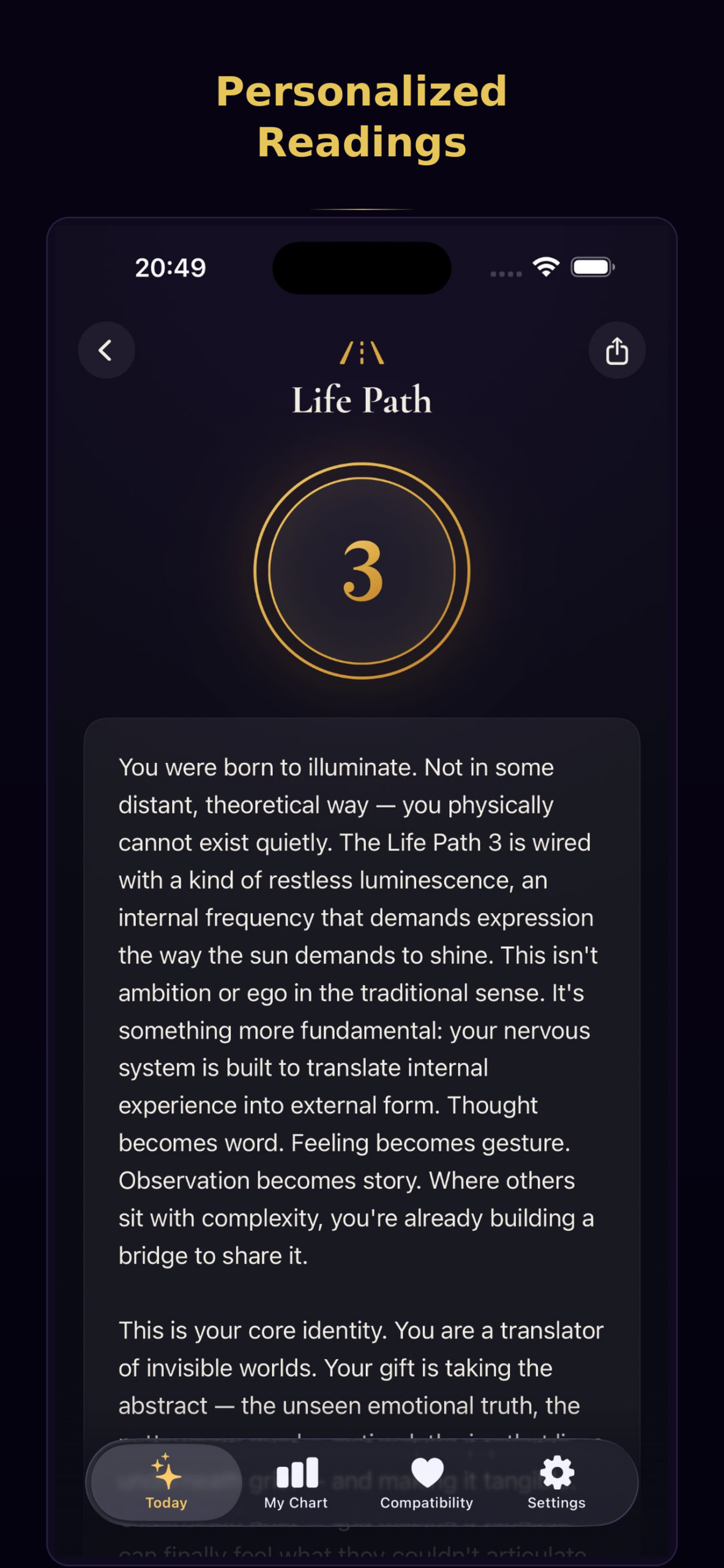 NINTH - Personalized reading